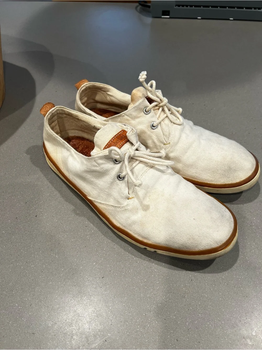 Men's Timberland Canvas Lace-Up Boat Shoes